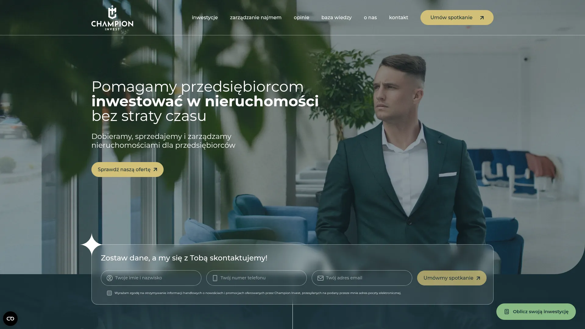 CHAMPION INVEST SPÓŁKA Z OGRANICZONĄ ODPOWIEDZIALNOŚCIĄ
