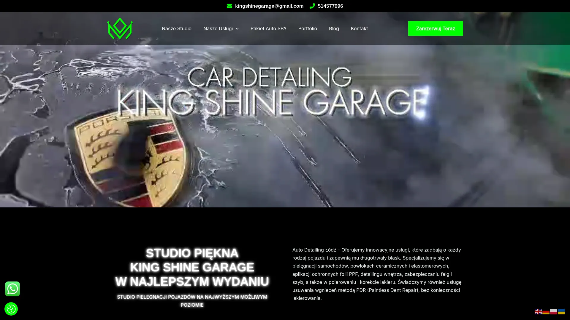 KING SHINE GARAGE DARIUSZ KILON