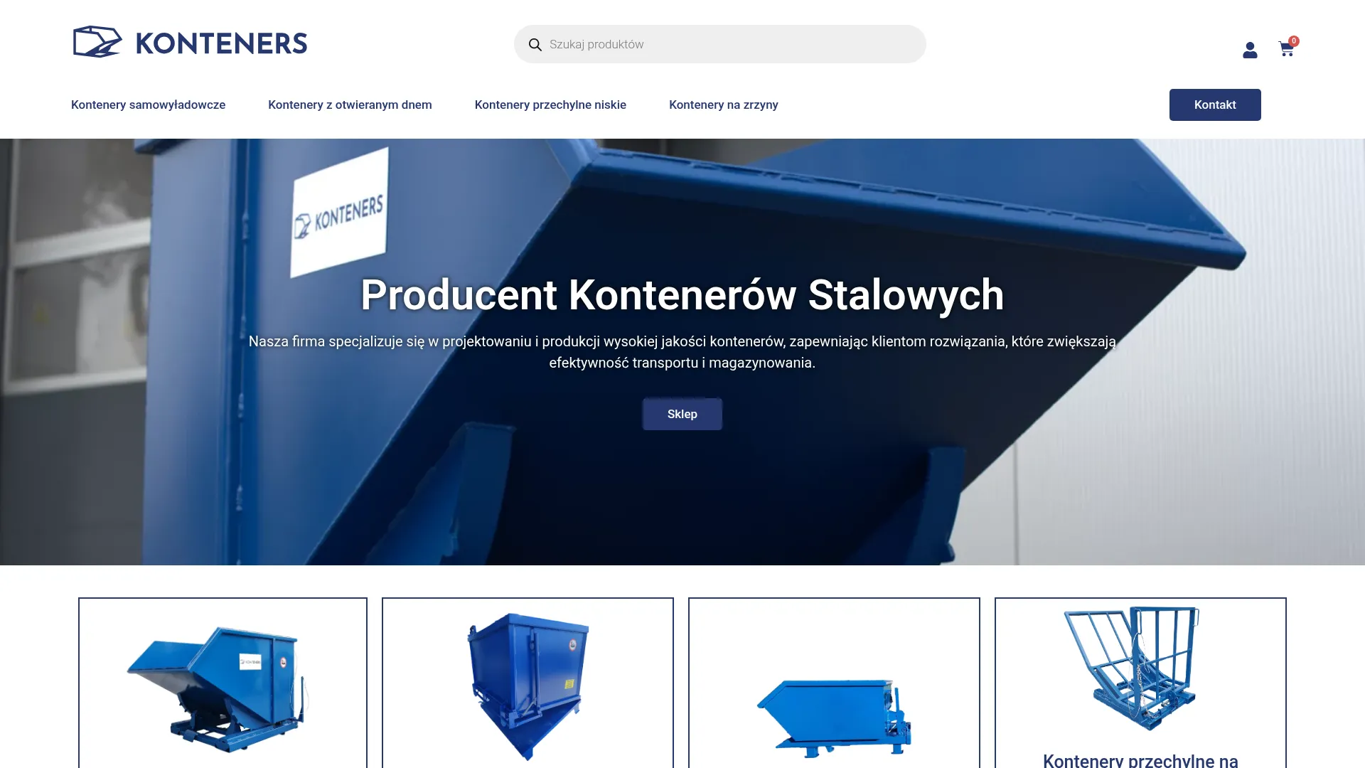 Zrzut ekranu strony AS-SERVICE KONTENERS